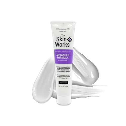 Image of The Coat Handler Skin Works Moisturizing Skin Cream for Pets, 4 oz | Natural, Non-Greasy, Healing, Softens Calluses, Calms Inflamed Areas, Soothes Dry Skin for Dogs, Cats, and Humans