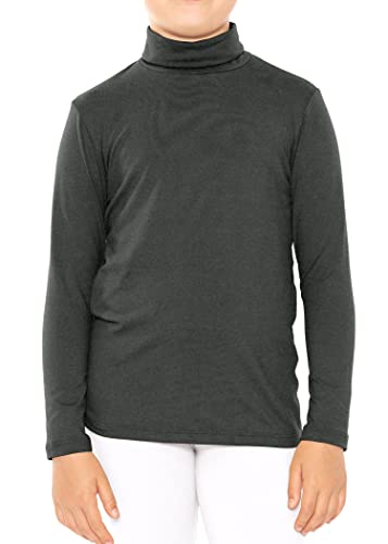 Image of STRETCH IS COMFORT Girl's Oh So Soft Long Sleeve Turtleneck | Youth Size 2-16