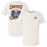 500 LEVEL Alex Caruso Oklahoma City Thunder Caricature F&B Shirt (Natural, XX-Large)