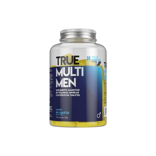 TRUE MULTI MEN 90TABS TRUE SOURCE - POLIVITAMÍNICO MULTI MEN - 90 CÁPSULAS - TRUE SOURCE