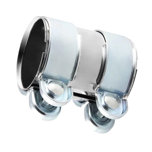 Abrazadera de escape para reparar fugas manguito ajustable acero inoxidable de 60 mm