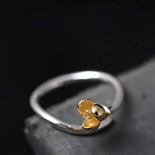 Bague ouverte réglable fleurs : accessoire de mode pour votre quotidien