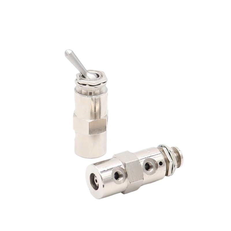 Air Pneumatic Mechanical Valve 2 Position 5 Way Toggle Button Switch TAC2-41V 31V 41P 31P 41PP TAC-4V 4P 3P 3V TV-3S(Color:TAC-3V)