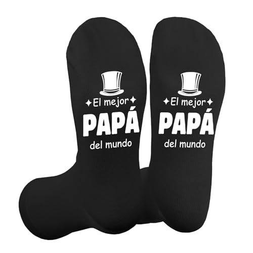 Regalo Papá,Regalo Del Día Del Padre,Personalizados Calcetines,Regalo Cumpleaños para Papá,Original Regalos para Los Padres Primerizos Ideas,Regalo para Papá,Regalo Papa Navidad,Regalos para Hombres