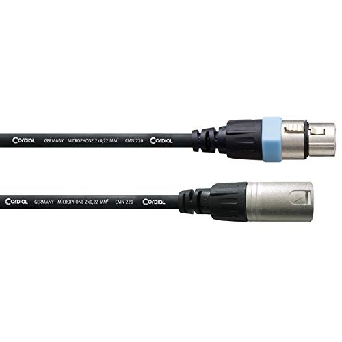 CORDIAL Kabel micro XLR 50 cm Kabel MICROPHONE Essentials symmetrisch Rean