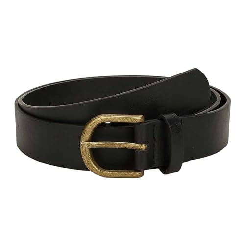 Black Waist Belt Vintage Enthusiasts Adjustable PU Waist Belt Woman Dresses Skirt Coat Waistband Pin Buckl