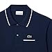 Lacoste Men's Classic Fit Pocket Accent L.12.12 Polo Shirt, Navy Blue/Flour, 3X-Large