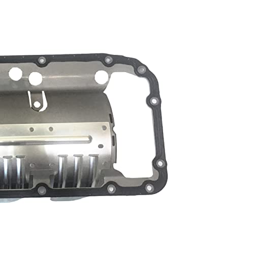 Image of PartsFlow Oil Pan Gasket Compatible With 1999-2013 Chrysler Aspen Dodge Dakota Durango Ram 1500 Jeep Commander Mitsubishi Raider Ram Dakota 4.7L V8 OS30709R, CS26157, OS6330