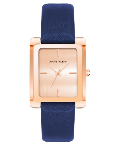Image of Anne Klein Women's Leather Strap Watch