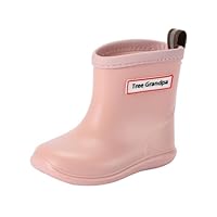 Tree Grandpa Toddler Rain Boots Size 5 for Boys Girls Waterproof Baby Kids Rain Boots With Easy-on\u2026