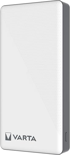 VARTA Power Bank 20000mAh, Powerbank Energy s 3 priključka (2x USB C, 1x USB A), kompatibilan s tabletima i pametnim telefonima, uključujući mikro USB kabel za punjenje