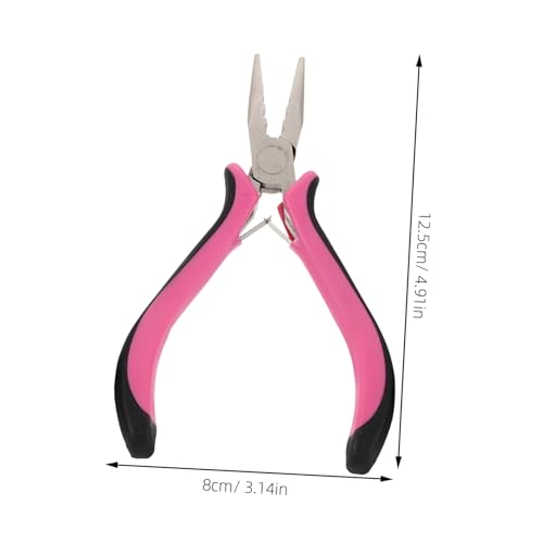 Alicates para Extensiones de Cabello Microlink Herramienta de Reparación de Cuentas 3 Piezas 2