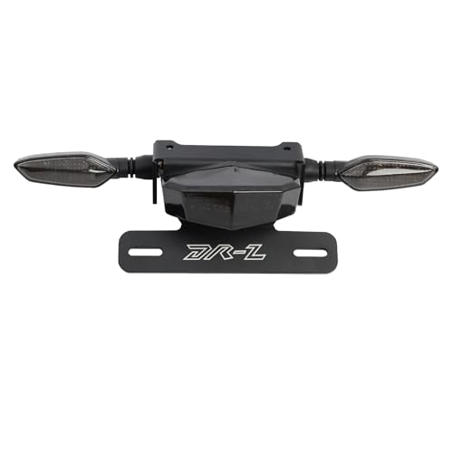 Tail Tidy Kit for DRZ400 DRZ400S DRZ400SM DRZ400E 2000-2024 2025. Fender Eliminator Kit equipped License Plate Holder and Brake Light & Turn Signals LIghts (Smoke)