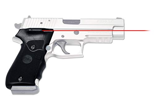 Crimson Trace LG-320 Lasergrips Laser Sight with Heavy Duty Construction and Instinctive Activation for Sig Sauer P220, Defensive Shooting, CCW and Competition