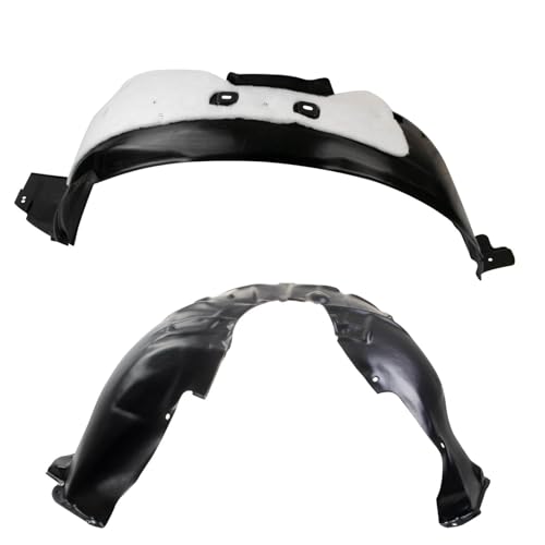 Image of TRQ Front Inner Fender Liner Set Compatible with 2016 Chevrolet Cruze GM1248226 GM1249269