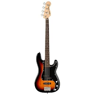 Affinity Precision Bass PJ Pack Laurel 3-Color Sunburst + Gig Bag + Ampli Rumble 15 – Image 2