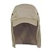 Khaki Brown Cap Sun Protection Foreign Legion Flap Hat