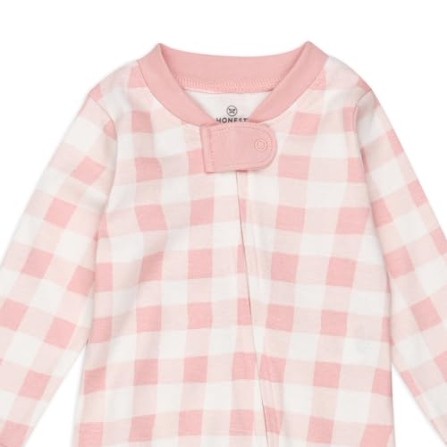 Image of HonestBaby Baby 2-Pack Organic Cotton Footed Pajama Sleep & Play
