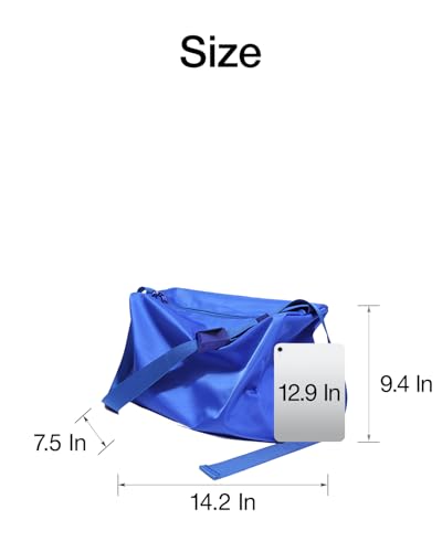 Crossbody Tote Bag, 16L Large Capacity Hobo Shoulder Sling Bags for men women everyday life Gym Shopping Beach Travel3