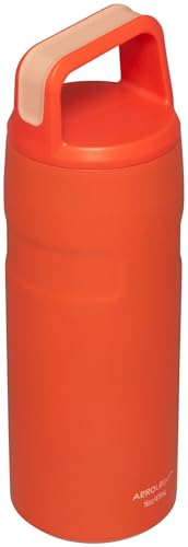 Image of Stanley IceFlow Cap and Carry Water Bottle | Wide Mouth Twist Lid | Lightweight & Leakproof for Travel & Sports | Insulated Stainless Steel | BPA-Free