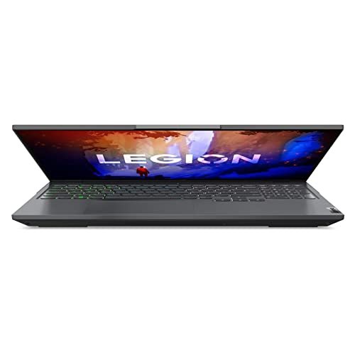 Image of Lenovo Legion 5 Pro AMD Ryzen 7 6800H 16 inch (40.64cm) QHD IPS 165Hz 500Nits Gaming Laptop (32GB /1TB SSD /Win 11 /Office 2021 /NVIDIA RTX 3070 8GB /Alexa /3 Month Game Pass /Storm Grey /2.49Kg), 82RG00AGIN