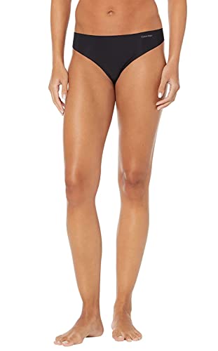Image of Calvin Klein Women's Invisibles Seamless Thong Panties (5 Pack)