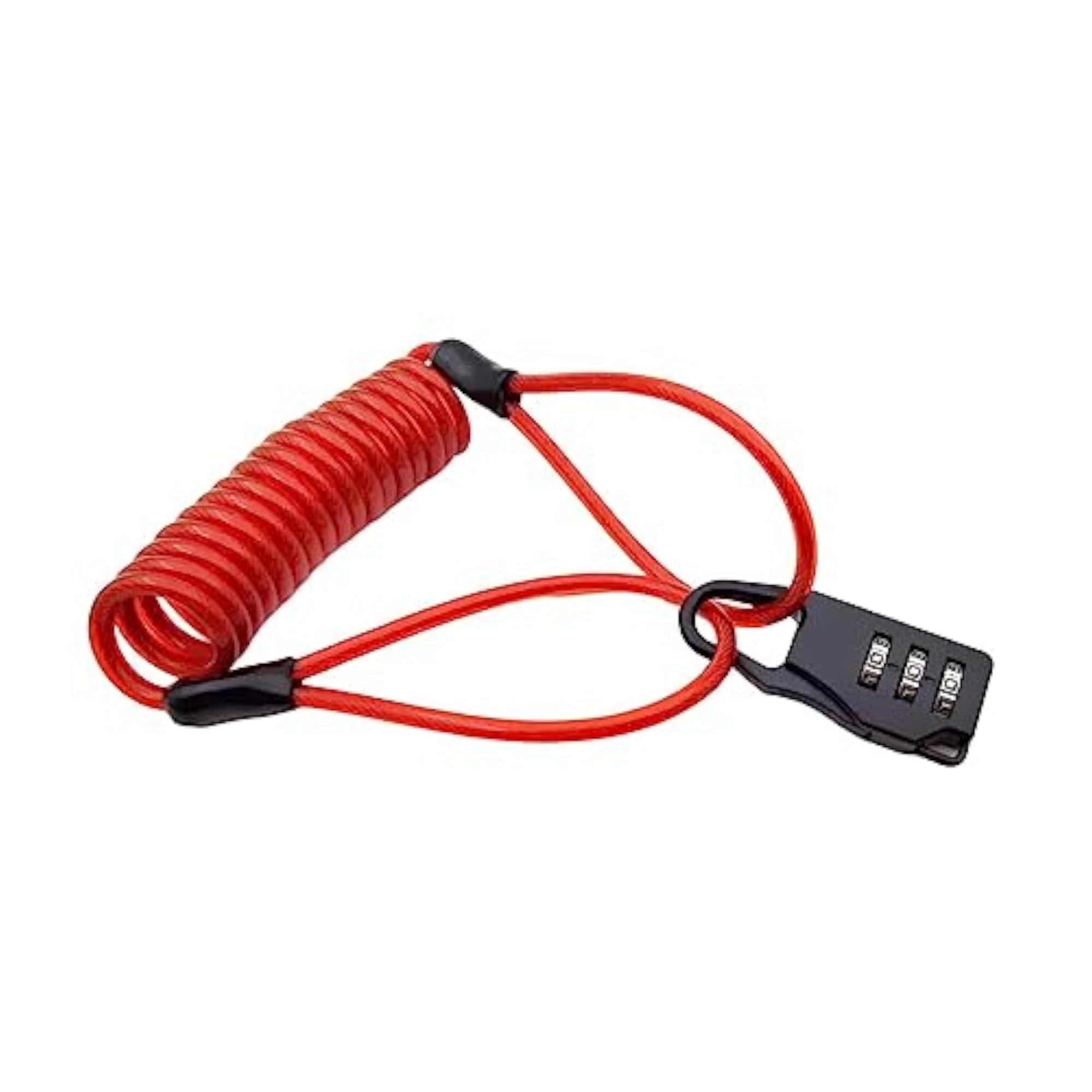 Portable Security Cable Combination Lock for Bike & Gym Locker