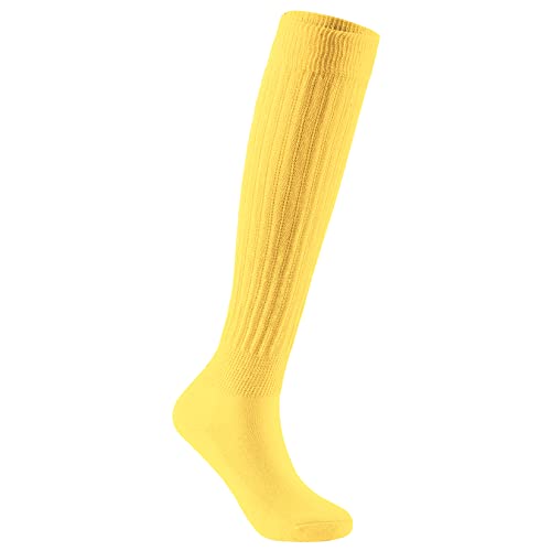 Image of Century Star Knee High Slouch Socks for Women - 80s 90s Scrunch Socks Soft Leg Warmers Stacked Boot Socks Holiday Daily