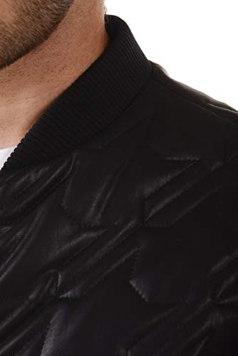 Versace Jeans Jacket Men Zip Black 46 #TOP6