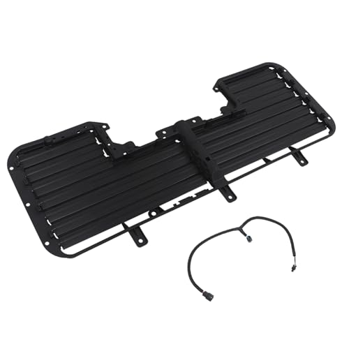 labwork Active Grille Shutter 84363184 Replacement for Chevy Silverado 1500 Replacement for GMC Sierra 1500 2017-2019 with Motor