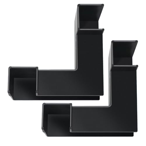 Reinscer 2PCS Shrimp Cave Aquarium Tunnel Shrimp Hides for Aquarium Corner Aquarium Cave Corner Fish Tank Decorations