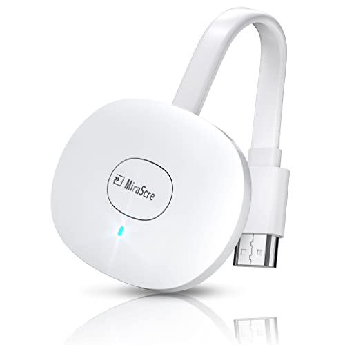 Wireless HDMI dongle, Ultra HD Wireless HDMI Adaptateur, Wi-FI HDMI Adaptateur Streaming Dongle, i-Phone/i-Pad/i-OS/Android/Windows/PC vers HD TV/Moniteur/projecteur/Mac, pour Miracast Airplay DLNA