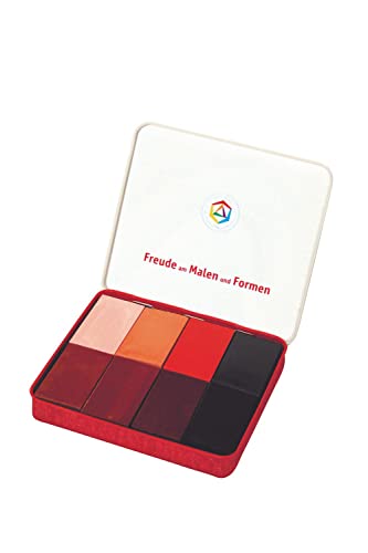 Stockmar Sortiment Farben DER Welt, 8 Wachsmalblöcke im Blechetui Cover