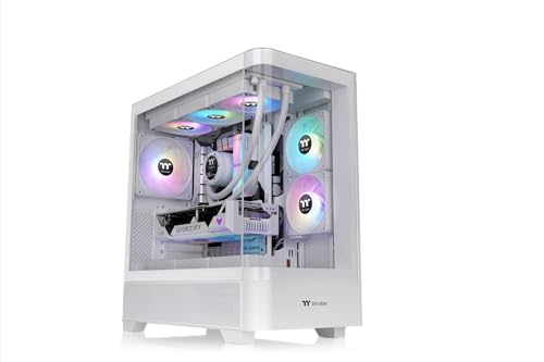 Boitier PC Moyen Tour Thermaltake View 290 TG ARGB Snow Blanc