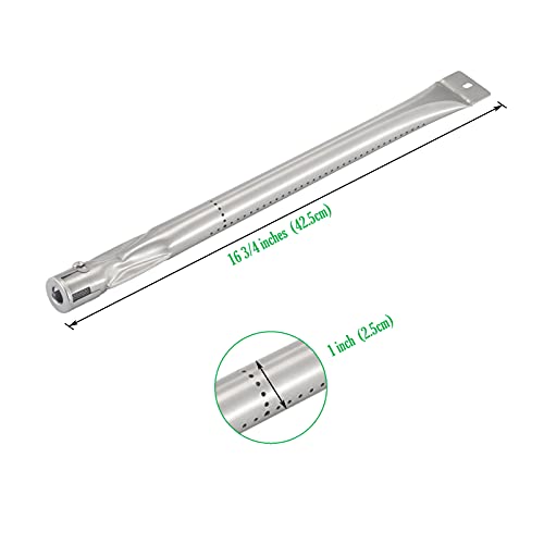 Yiham Kb811 Grill Burner For Master Forge 3218Ltn, L3218, Kenmore 148.16137110, 148.16156211, S3218Anb Stainless Steel Replacement Parts Tube Burner 16 3/4 Inch, Set Of 5 #TOP1