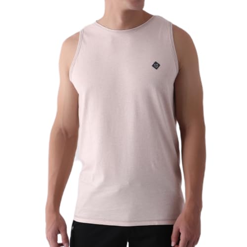 Image of ALMO - Mens Cotton Vests | Tank Top for Men | Melange Normal Fit, Light Weight, Soft Fabric | Ideal for Gym /Running /Sports wear (Pack of 2)