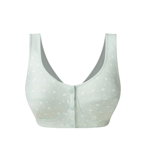 Soutien-gorge sans armatures grande taille pour femmes - Style gilet à fermeture devant