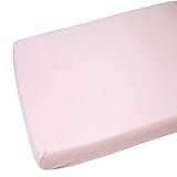 100% algodón. Sábana bajera ajustable Compatible con Chicco Next 2 Me 100% algodón – Rosa