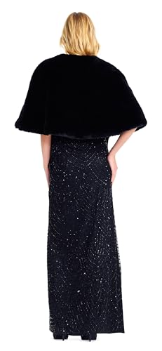 Adrianna Papell Women's Faux Fur Jacket2