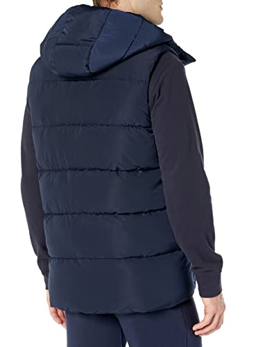 Image of Amazon Essentials Men's Relaxed-Fit Water Repellent Recycled Polyester Hooded Puffer Vest (Previously Amazon Aware)
