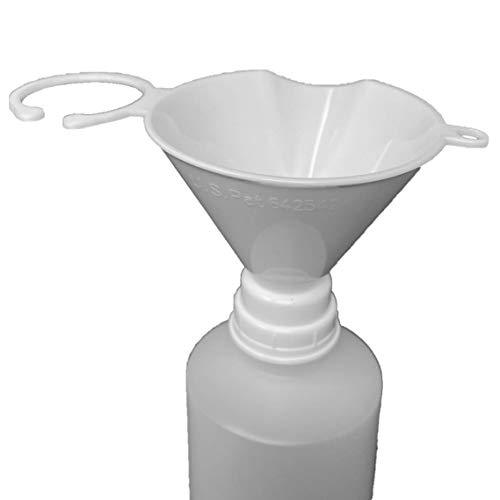 2 Pack Refillable 16 Ounce Hdpe Squeeze Bottles With Push/Pull Button Top Dispenser Caps-Great For Lotions, Shampoos, Conditioners And Massage Oils From Earth's Essentials (White Cap) #TOP6