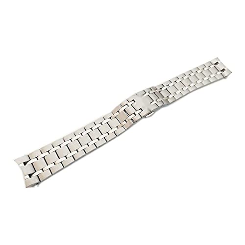 Bracelet montre femme acier argent 21mm idéal au quotidien pour modèle Tissot Duluer T099