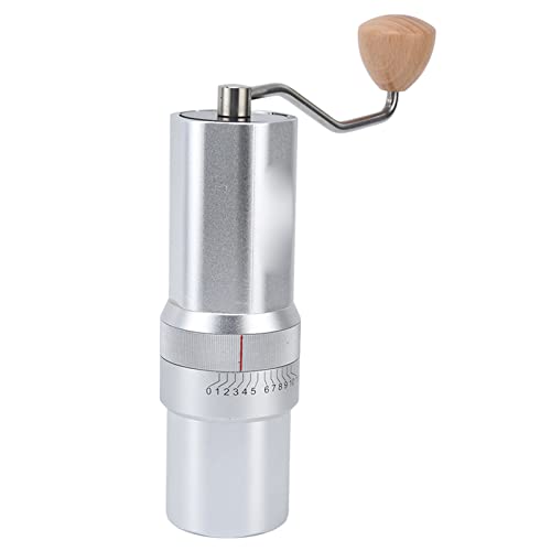 2 in 1 Elektrische und Manuelle Kaffeemühle, Kommerzielle Edelstahl-Kaffeemühle mit 10 Gittereinstellungen, Abnehmbare… – Bild 6