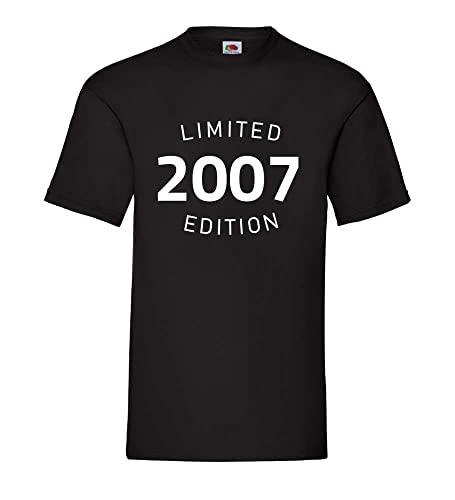 T-shirt homme 2007 limited edition noir XXXL : idéal pour vos sorties décontractées