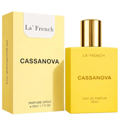 Image of La French Cassanova Unisex Perfume 50ml | Long-Lasting Perfume for Men & Women | Premium Fragrance with Citrus, Floral & Musk Notes | Elegant Perfume for Special Occasions