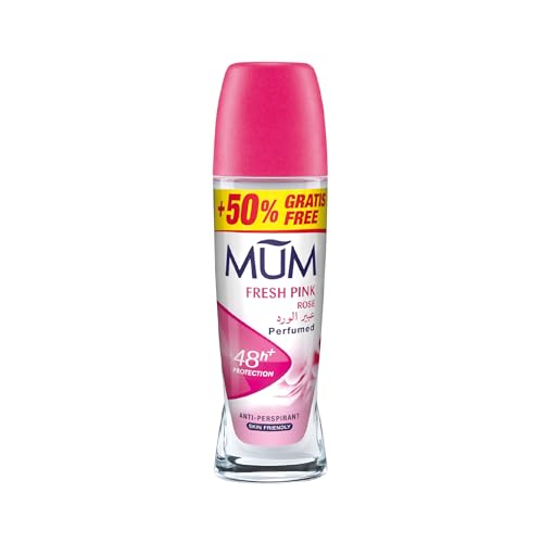 Mum Fresh Pink Roll On Deodorant 50ml image 4