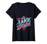 Photo Gallery donna lake babe retro lake life vacanze estive divertimento lago maglietta con collo a v Photo Gallery donna lake babe retro lake life vacanze estive divertimento lago maglietta con collo a v