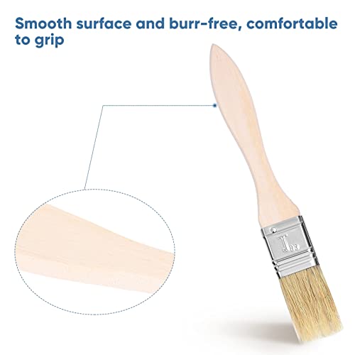 5 St¨¹ck Holzgriff Grillpinsel K¨¹chenzubeh?r Outdoor Camping Backen Grillzubeh?r Hochwertig Rostfrei 2023