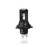 M's Basic by IPF ヘッドライト バイク用 LED バルブ スマートシリーズ 4000K H4 ハロゲンサイズ型 ファン付きモデル 1本入 AMZ-HE142M