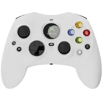 Xbox Accessory: Hyperkin DuchesS Wired Controller for Xbox Series X and S -White Compatible with PC -Officially Licensed by Xbox